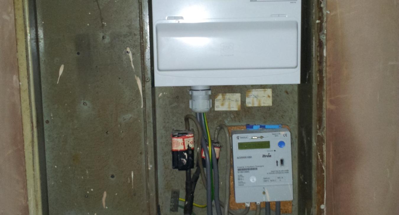 Fuse board upgrade performed by DSJ Electrical Services, Bourne