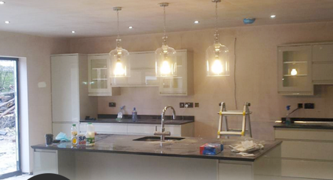 Kitchen lighting Installation By DSJ Electrical Services Bourne