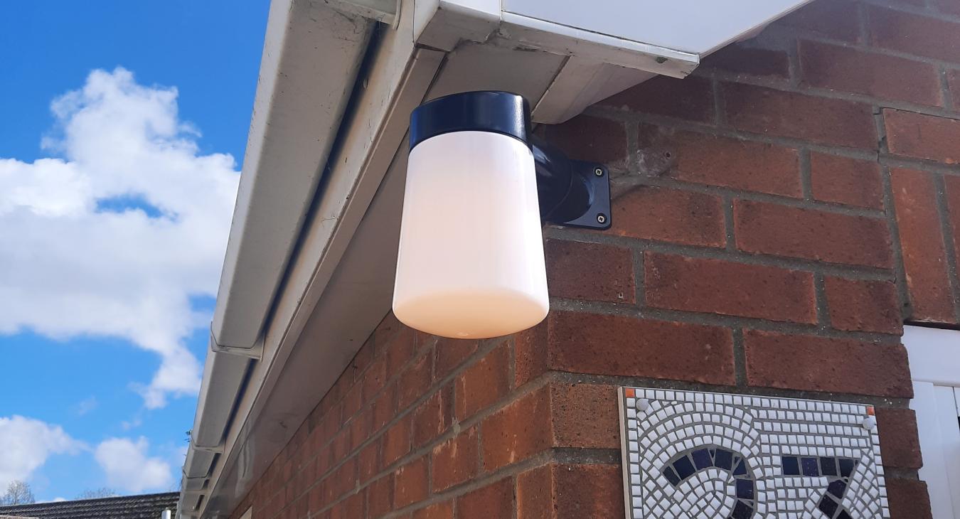 Replacement Outdoor Light in Gosberton by DSJ Electrical