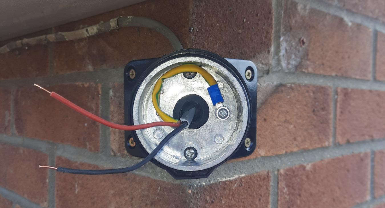Replacement Outdoor Light in Gosberton by DSJ Electrical
